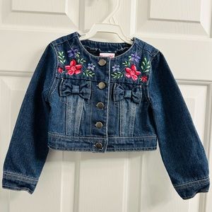 Nannette Toddler Girl Jean Jacket, Size 3T